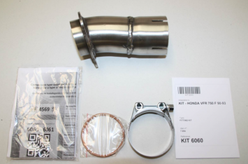 IXIL Hexoval Xtrem Evolution RVS Einddemper met E-keur Honda VFR 750 F 1990 1993