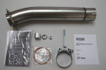 IXIL Hexoval Xtrem Evolution RVS Einddemper met E-keur YZF R6 2003 2005