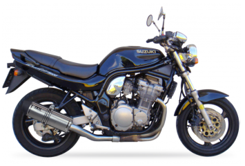 IXIL Hexoval Xtrem Evolution RVS Einddemper met E-keur Suzuki GSF 600 Bandit 1994 1999