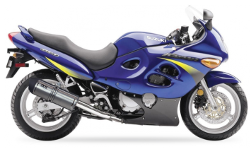 IXIL Hexoval Xtrem Evolution RVS Einddemper met E-keur Suzuki GSX 750 F 1998 2006