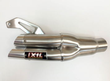 Ixil Hyperlow Dual RVS Einddemper zonder E-keur Kawasaki ZX-10R 2008 > 2010