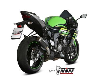 Mivv MK3 Carbon Einddemper zonder E-keur Kawasaki ZX-6 R 636 2019 > 2020