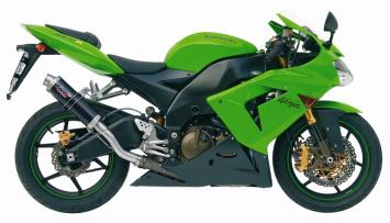 Mivv GP Carbon Slip-on Einddemper met E-keur Kawasaki ZX-10 R / RR / SE 2004 > 2005