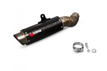 Scorpion Exhaust RP-1 GP Carbon Slip-on zonder E-keur Kawasaki Ninja ZX-10R 2016 - 2020