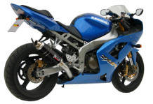 Mivv GP RVS Black Slip-on Einddemper met E-keur Kawasaki ZX-6 RR 2003 > 2004