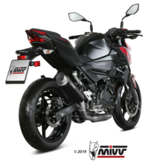 Mivv GP Pro Carbon Slip-on Einddemper met E-keur Kawasaki Z400 2019 > 2024