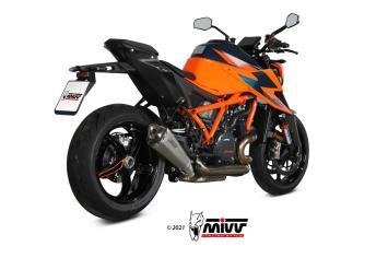 Mivv Delta Race RVS Einddemper met E-keur KTM 1290 Superduke 2020 > 2023