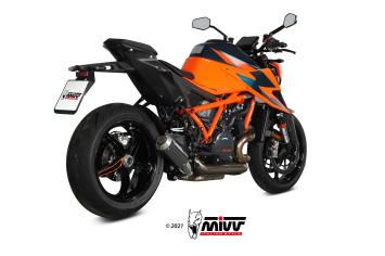 Mivv MK3 Carbon Einddemper zonder E-keur KTM 1290 Superduke 2020 > 2023