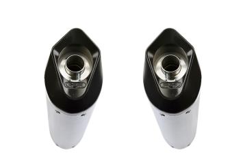 GPR Furore Nero Dubbele Slip-on Einddemper Set met E-keur KTM Superduke 990 - R ( LC8) 2004 - 2012