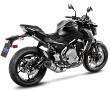 Leovince LV One Evo RVS Compleet 2in1 Uitlaatsysteem Kawasaki Z 650 2017 > 2020