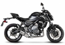 Leovince LV One Evo RVS Compleet 2in1 Uitlaatsysteem Kawasaki Z 650 2017 > 2020