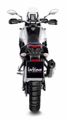 Leovince LV One Evo Black Slip-on Einddemper met Euro4 Keuring Yamaha Tenere 700 2019 > 2021