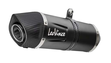 Leovince LV One Evo RVS Black Einddemper met E-keur BMW F 800 R 2017 > 2020
