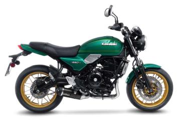 Leovince LV One Evo RVS Black Volledig Uitlaatsysteem met E-keur incl. Katalysator Kawasaki Z 650 RS 2022 - 2024