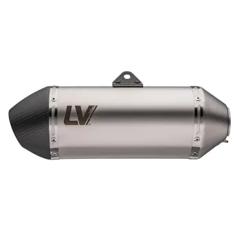 Leovince LV-14 RVS Einddemper met E-keur Moto Morini X-Cape 700 2025 - 2026