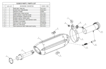 Mivv Suono RVS Black Slip-on Einddemper met E-keur BMW K 1200 GT 2005 > 2008
