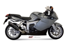 Mivv Suono RVS Black Slip-on Einddemper met E-keur BMW K 1200 GT 2005 > 2008