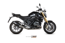 Mivv Speed Edge RVS Black Slip-on Einddemper met E-keur BMW R 1200 RS 2015 > 2018