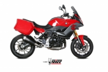 Mivv Delta Race RVS Black Slip-on Einddemper met E-keur BMW F 900 XR 2020 > 2024