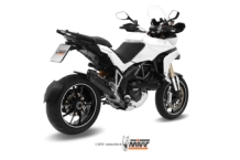 Mivv Suono RVS Black Slip-on Einddemper met E-keur Ducati Multistrada 1200 2010 > 2014