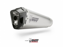 Mivv Delta Race RVS Slip-on Einddemper met E-keur KTM 790 DUKE 2018 > 2020