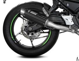 Mivv GP Pro Carbon Volledig Uitlaatsysteem High Mount met E-keur Kawasaki Z650 2024