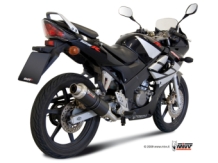 Mivv GP Carbon Compleet Uitlaatsysteem met E-keur Honda CBR 125 R 2004 > 2010