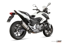 Mivv Suono RVS Slip-on Einddemper met E-keur Honda NC 700 S / X 2012 > 2014