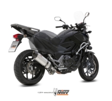 Mivv Suono RVS Slip-on Einddemper met E-keur Honda NC 750 S / X 2014 > 2015