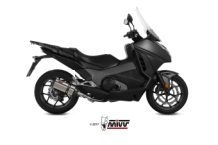 Mivv Suono RVS Slip-on Einddemper met E-keur Honda Integra 750 2016 > 2020