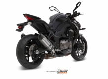 Mivv Suono RVS Slip-on Dubbele Einddemper (L+R) met E-keur Kawasaki Z 1000 2014 > 2020