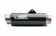 Mivv GP Pro Carbon Slip-on Einddemper met E-keur Kawasaki Z900 A2 Model 2017 > 2024