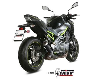 Mivv MK3 Carbon Einddemper met E-keur Kawasaki Z900 A2 (35 KW / 70 KW) 2017 > 2023