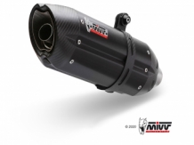 Mivv Suono RVS Black Slip-on Einddemper met E-keur KTM 125 DUKE 2017 > 2020