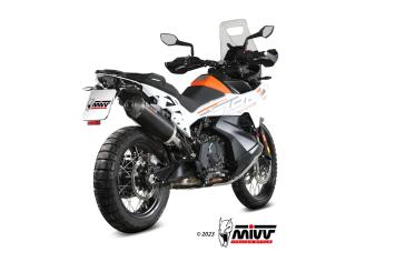 Mivv Oval Carbon met carbon Endcap Einddemper met E-keur KTM 790 Adventure / R 2021 - 2024