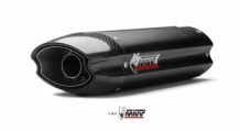Mivv Suono RVS Black Dubbele Underseat Slip-on Einddemper (L+R) met E-keur Yamaha YZF 1000 R1 2009 > 2014