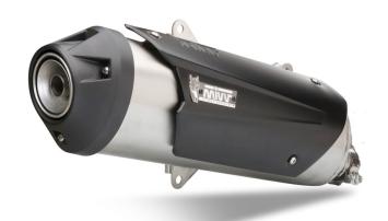 Mivv Urban RVS Slip-on Einddemper met E-keur Gilera Fuoco 500 2007 > 2013