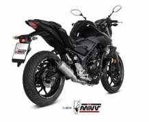Mivv MK3 RVS Compleet Uitlaatsysteem zonder E-keur Yamaha MT03 2016 > 2024