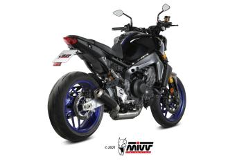 Mivv X-M1 Black Volledig Uitlaatsysteem met E-keur Yamaha MT-09 2021 - 2023
