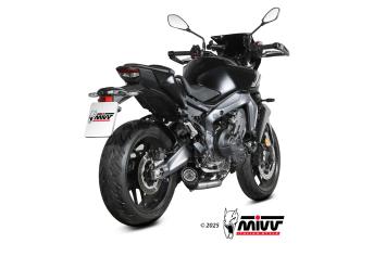 Mivv X-M5 Volledig Uitlaatsysteem zwart RVS zonder E-keur Yamaha MT-09 / SP / FZ-09 2025 - 2026 , R9 2025 - 2026, XSR 900 2025 - 2026