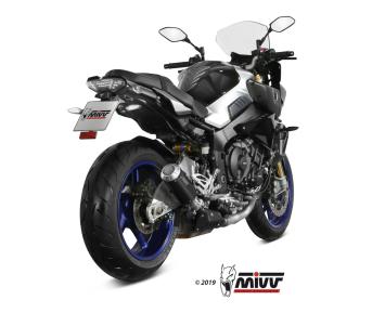 Mivv MK3 Carbon Einddemper met E-keur Yamaha MT-10 / FZ-10 2016 > 2022