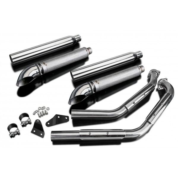 Delkevic COM39B5 volledig systeem Turn Out RVS 550mm - Suzuki VL800 Intruder Volusia (2001-2016)