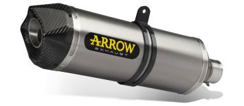 Arrow Race-Tech Aluminium Slip-on Einddemper met E-keur incl. Linkpipe 71368MI Kawasaki Z750 2007 > 2014