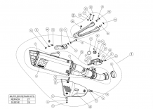 Akrapovic Slip-On Line Titanium Einddemper met E-keur Honda CBR 1000 RR / SP / SP2 2017 > 2019