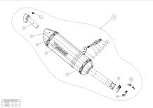 Akrapovic Slip-on Line Carbon Einddemper zonder E-keur Honda CBR 300 R 2014 - 2016