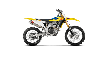 Akrapovic Evolution Line Titanium Volledig Uitlaatsysteem zonder E-keur Suzuki RM-Z250 2019 > 2026