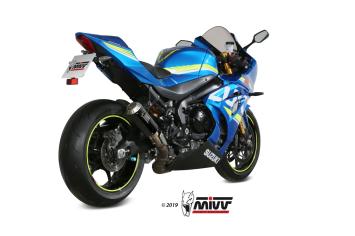 Mivv MK3 Carbon Einddemper zonder E-keur Suzuki GSX-R 1000 2017 > 2020