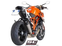 SC-Project Titanium uitlaat Conico Met E-keur KTM 1290 SUPER DUKE R 2014-2016