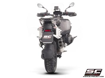 SC-Project Adventure-R Titanium Matt Black Slip-On Einddemper Compatible With Original Side-cases Euro5+ Gekeurd BMW R 1300 GS ADVENTURE 2025