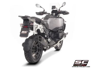 SC-Project Adventure-R Titanium Matt Black Slip-On Einddemper Compatible With Original Side-cases Euro5+ Gekeurd BMW R 1300 GS ADVENTURE 2025